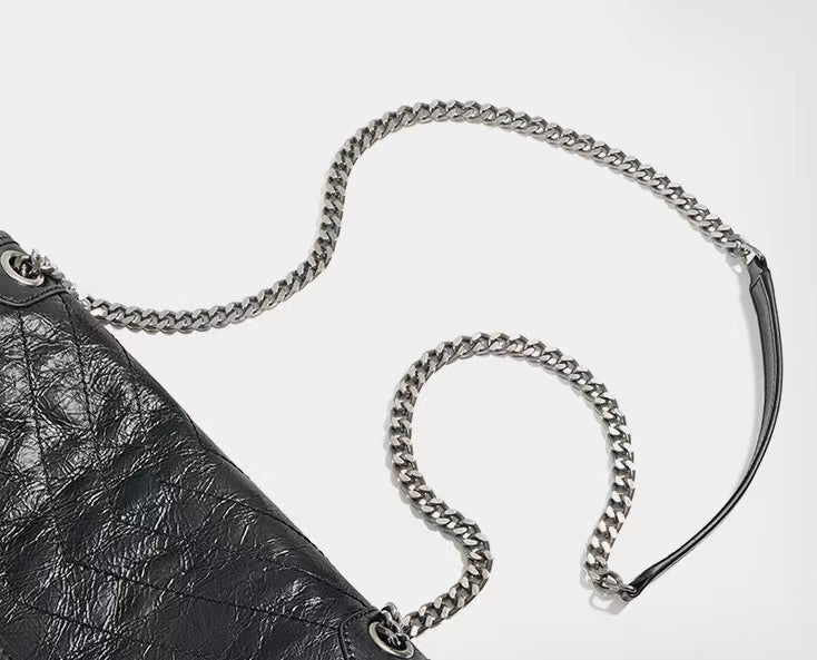 First Layer Cowhide Lennon Shoulder Bag