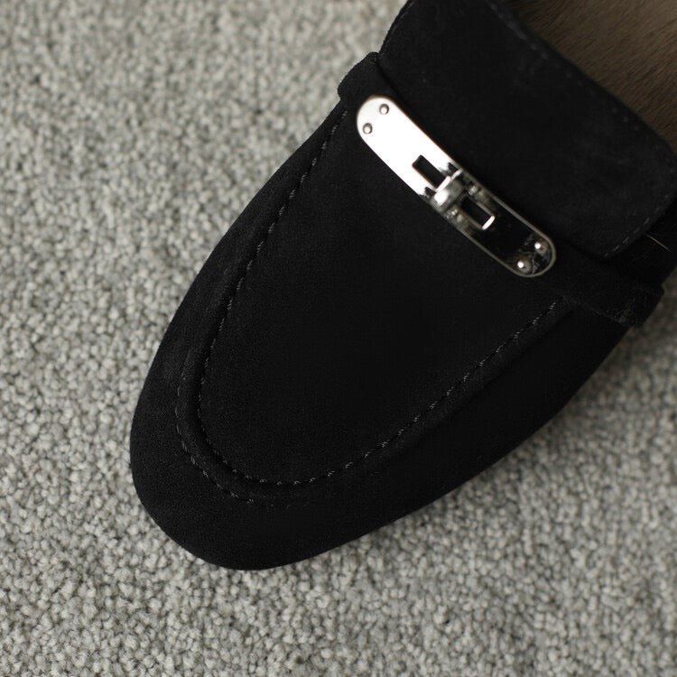 Genuine Lamb Suede Country Walk Loafer