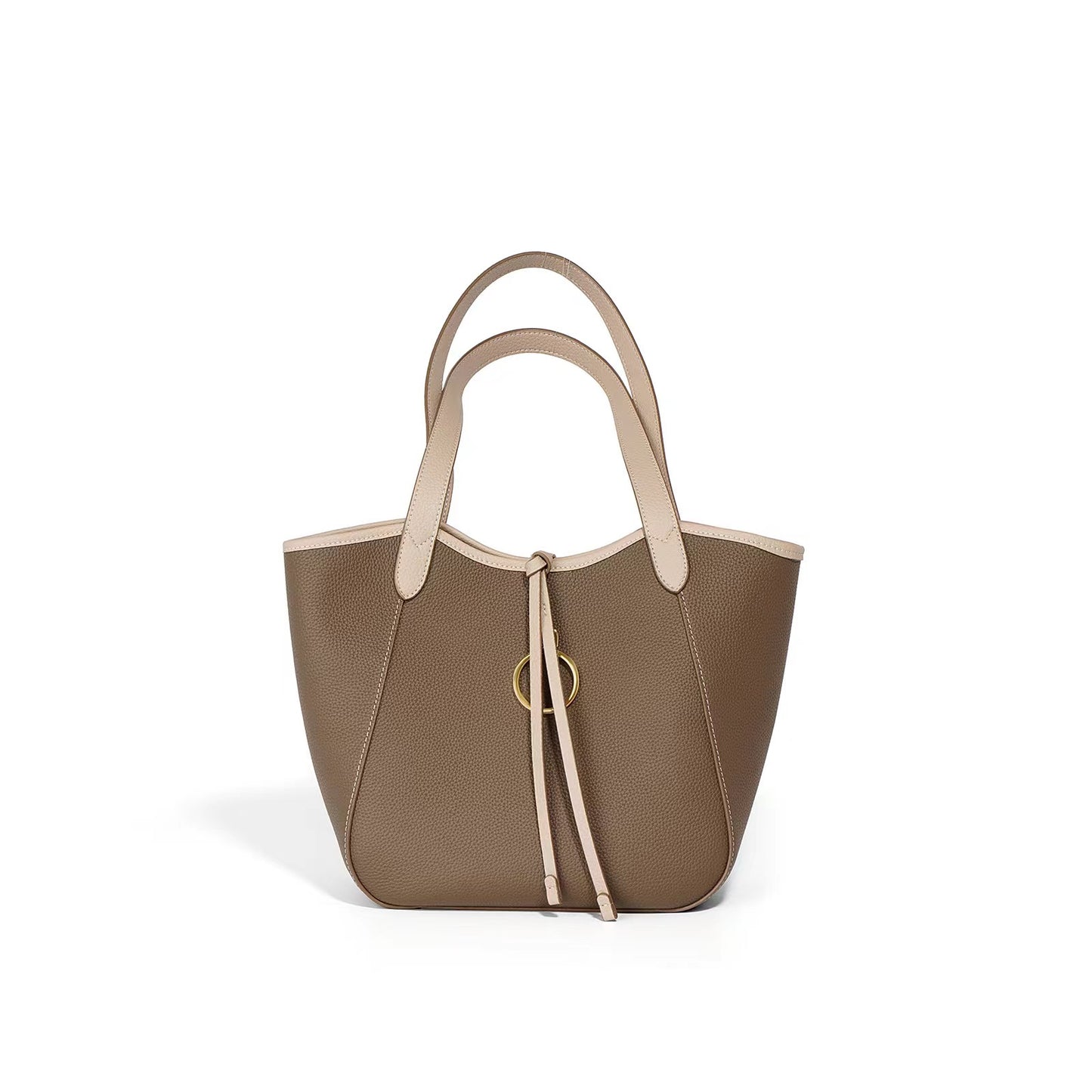 First Layer Cowhide Faith Shoulder Bag