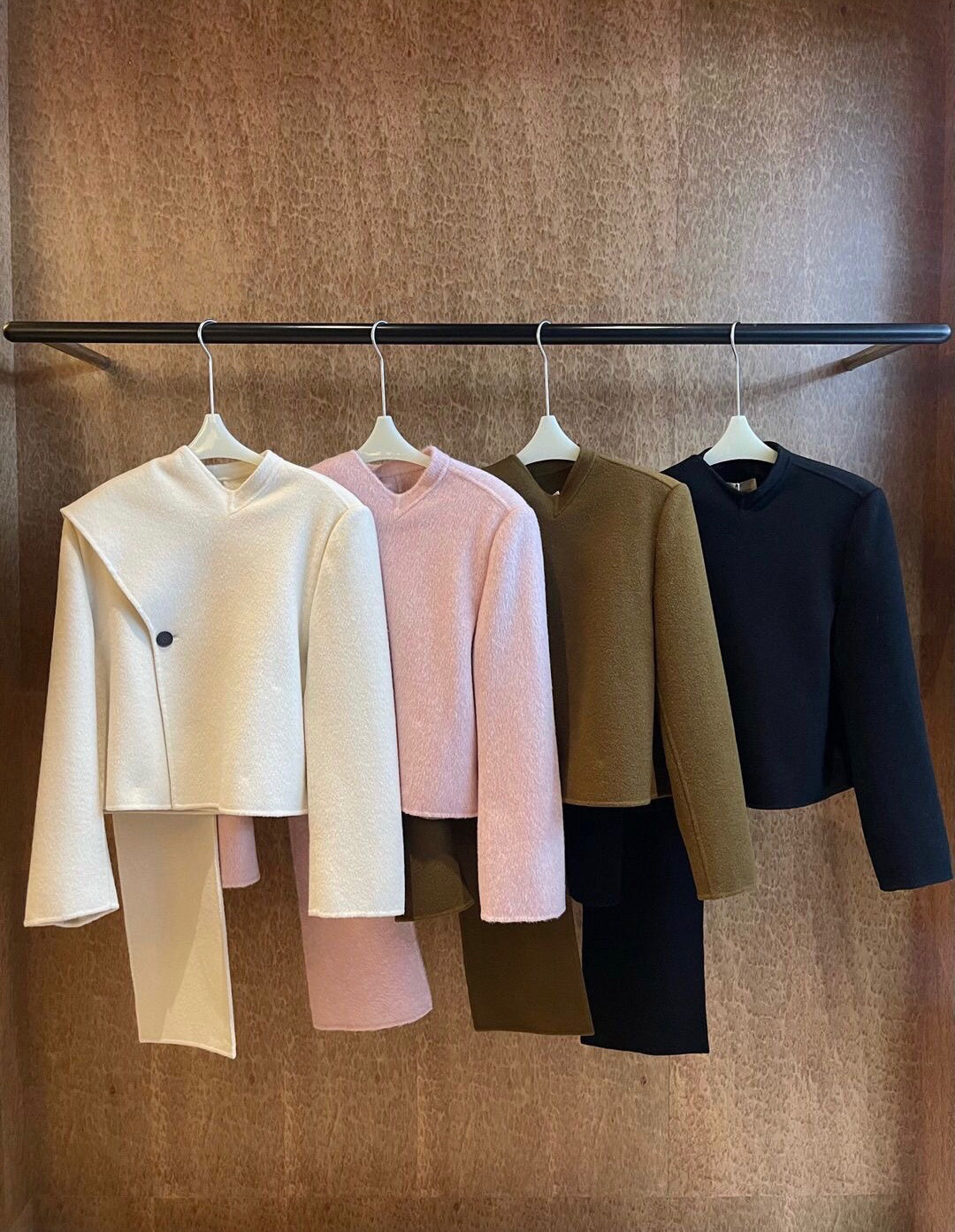 Handmade Lamb Wool Candice Overcoat