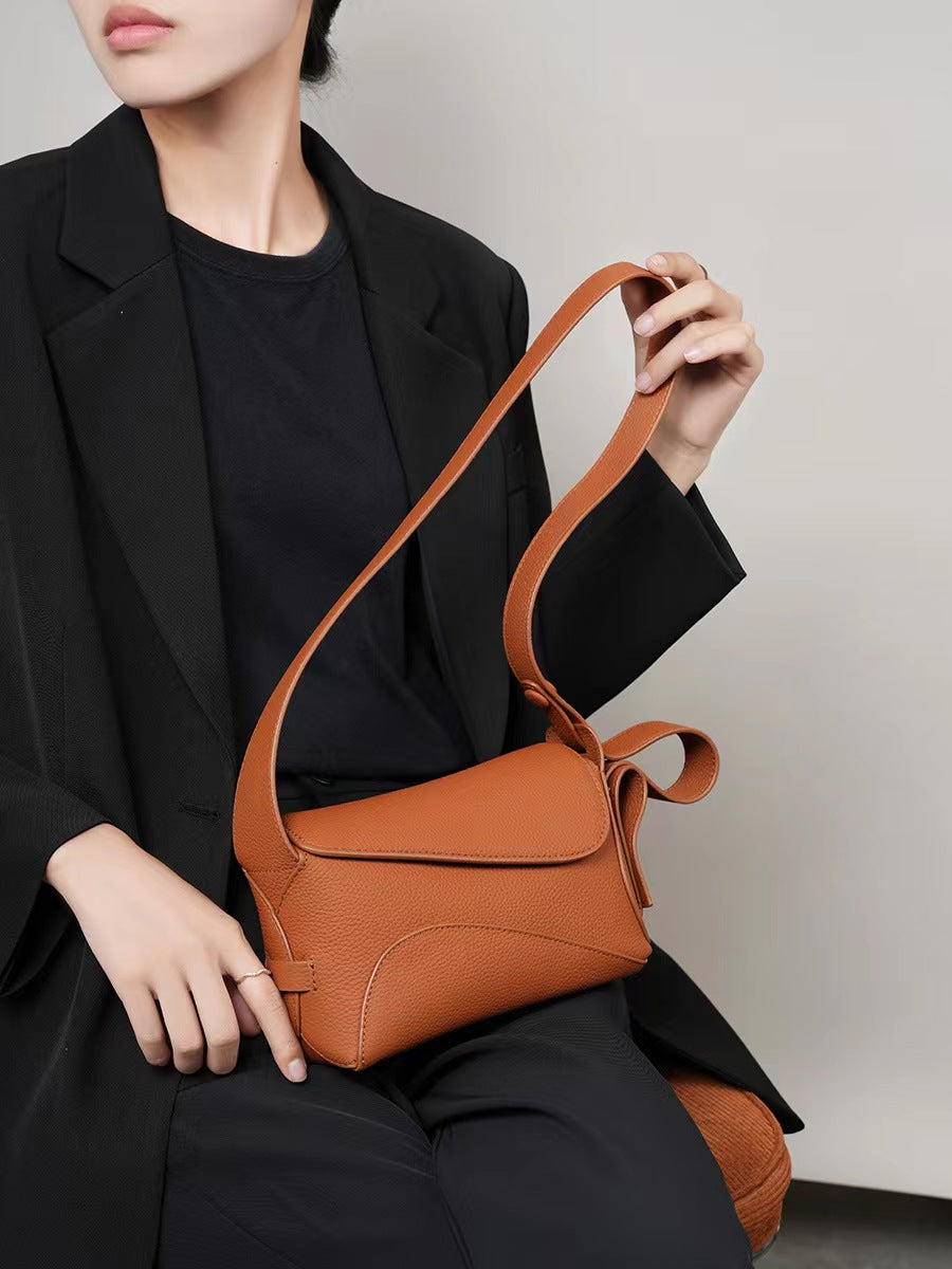 First Layer Cowhide Beryl Shoulder/Crossbody Bag