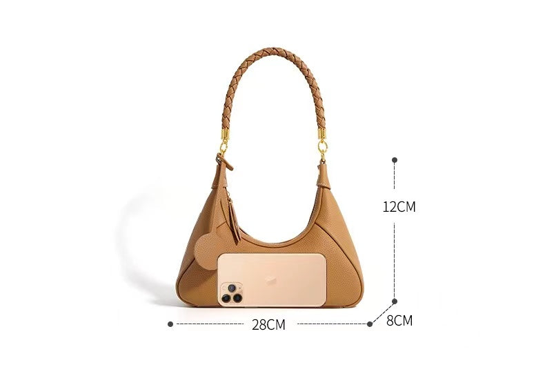 First Layer Cowhide Clara Shoulder/Tote Bag