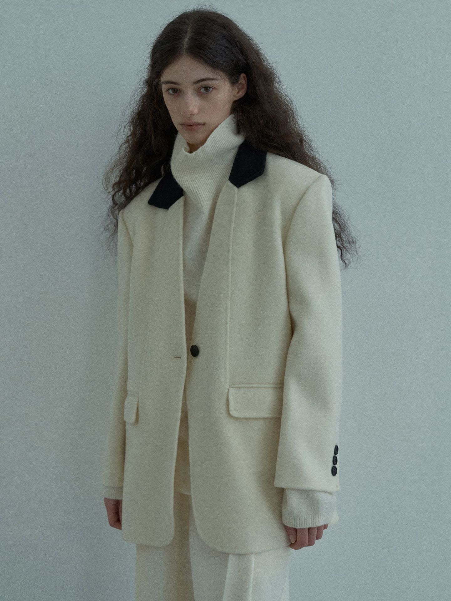 Handmade Lamb Wool Paula Overcoat