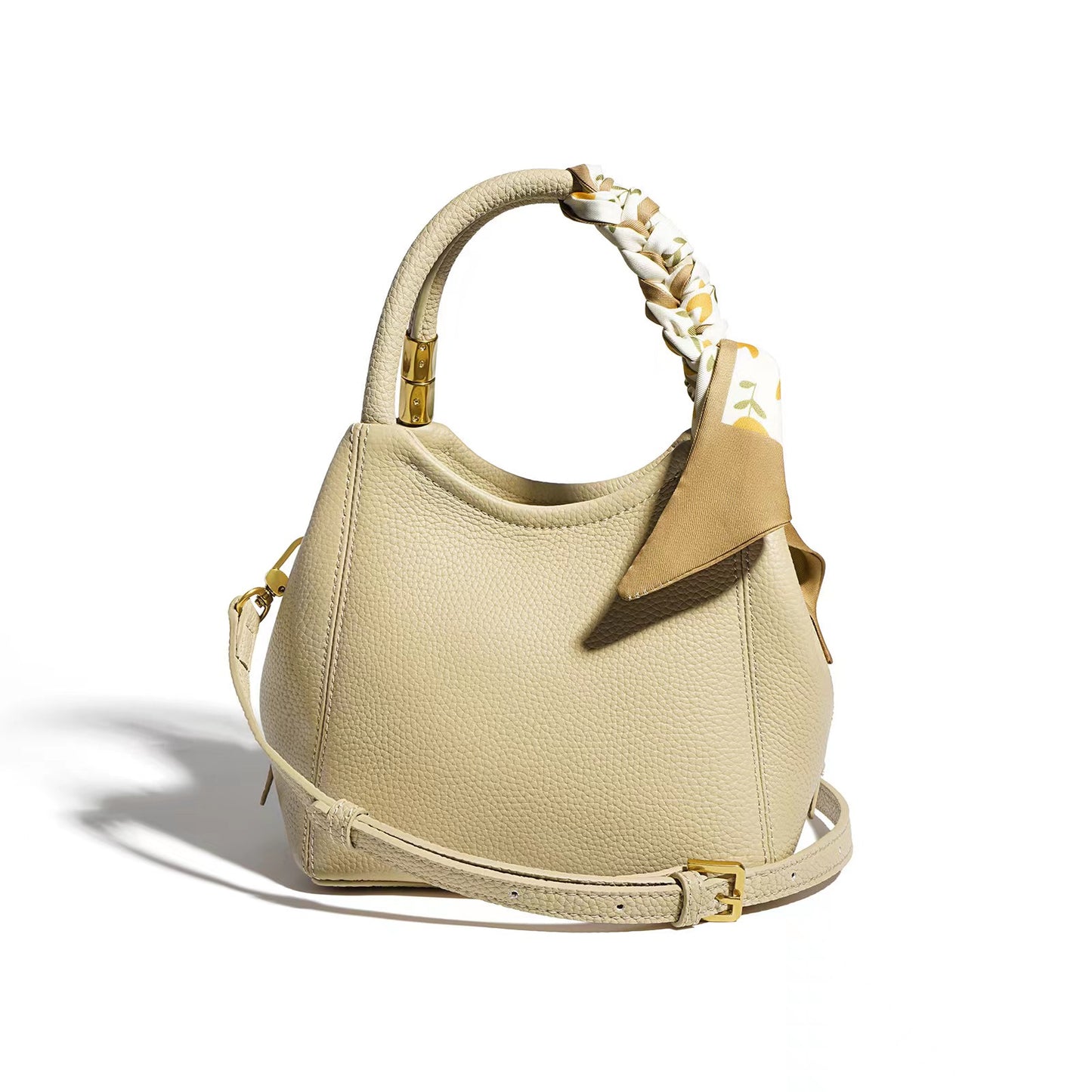 First Layer Cowhide Capri Shoulder/Tote Bag