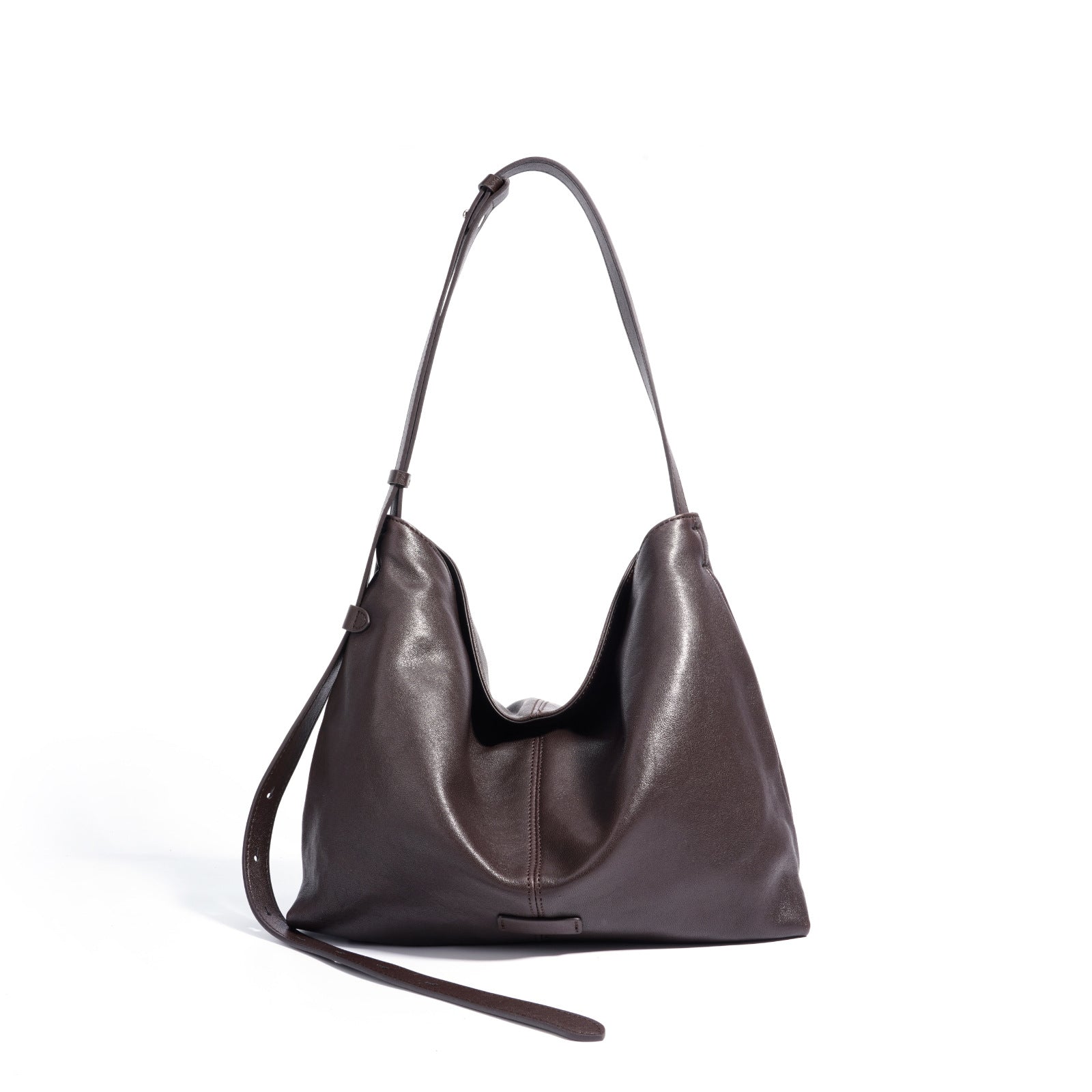 Soft Sheep Leather Shoulder - Mocha