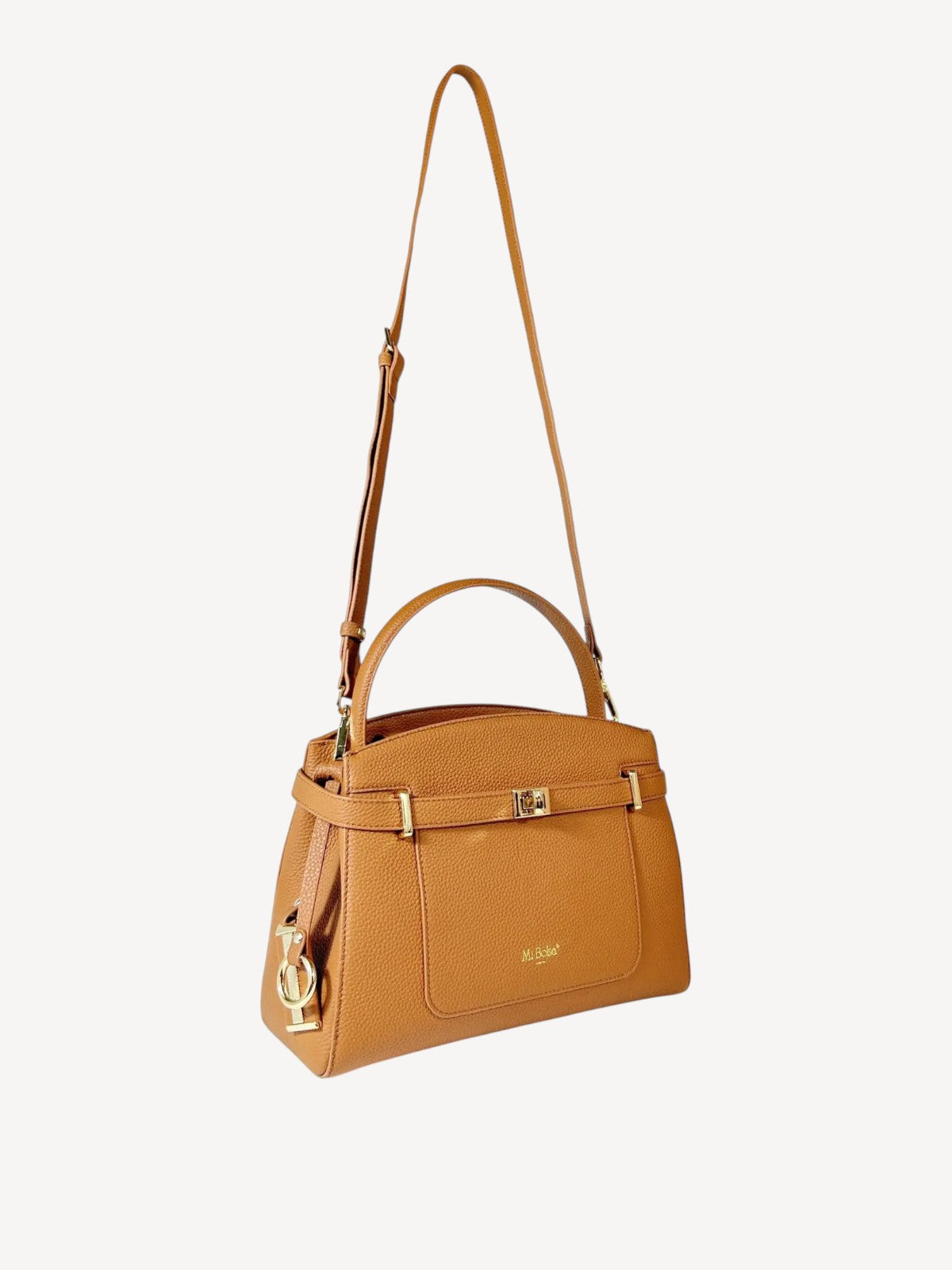 Manhattan Top Handle - Biscuit