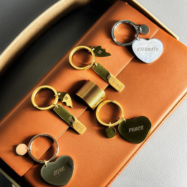 Complimentary Bag Tag - Twin Hearts