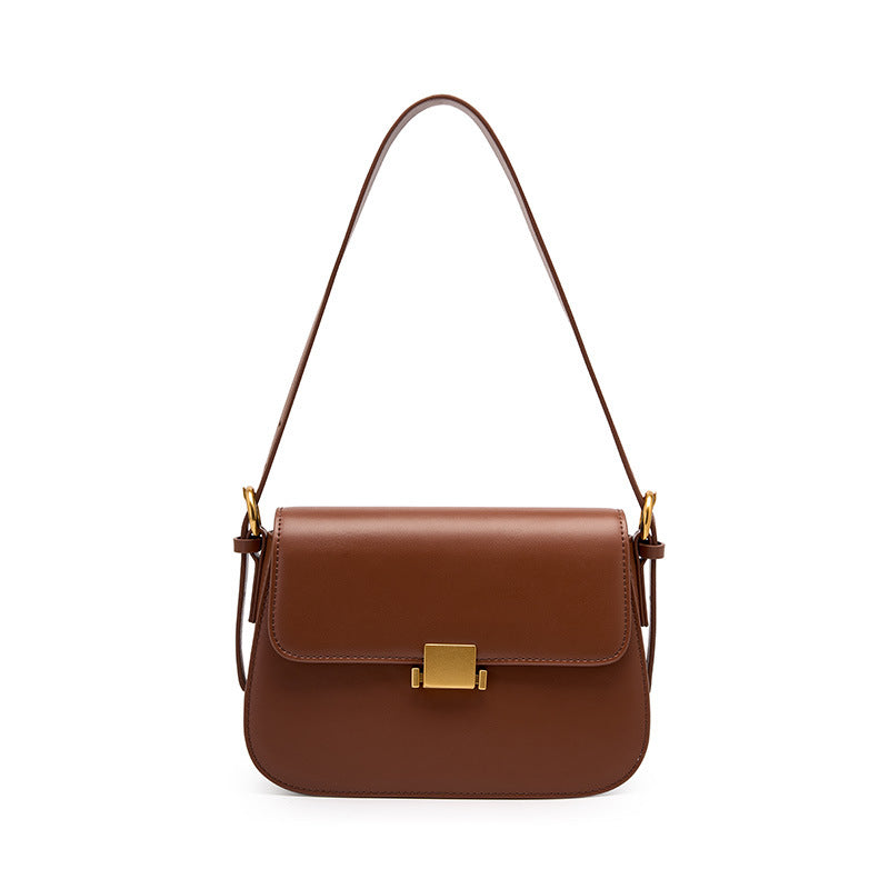 Women's Medium Classic Bag In Box Calf, CELINE