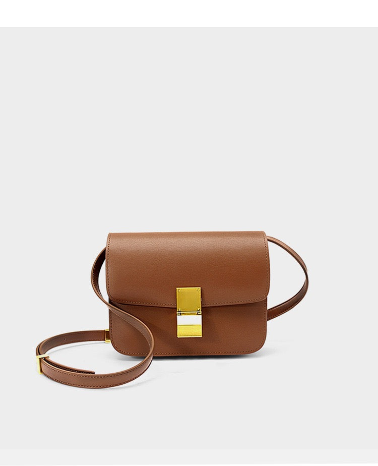 小牛皮 Quinn 斜背包