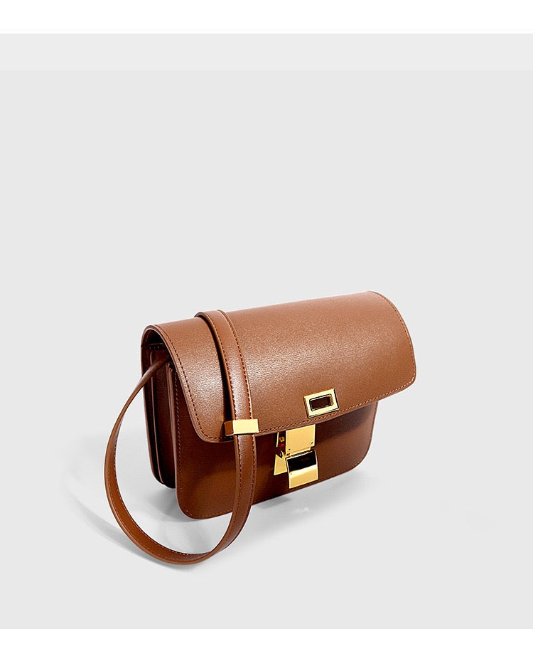 小牛皮 Quinn 斜背包