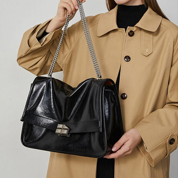 Calf Leather Ana Shoulder/Crossbody Bag