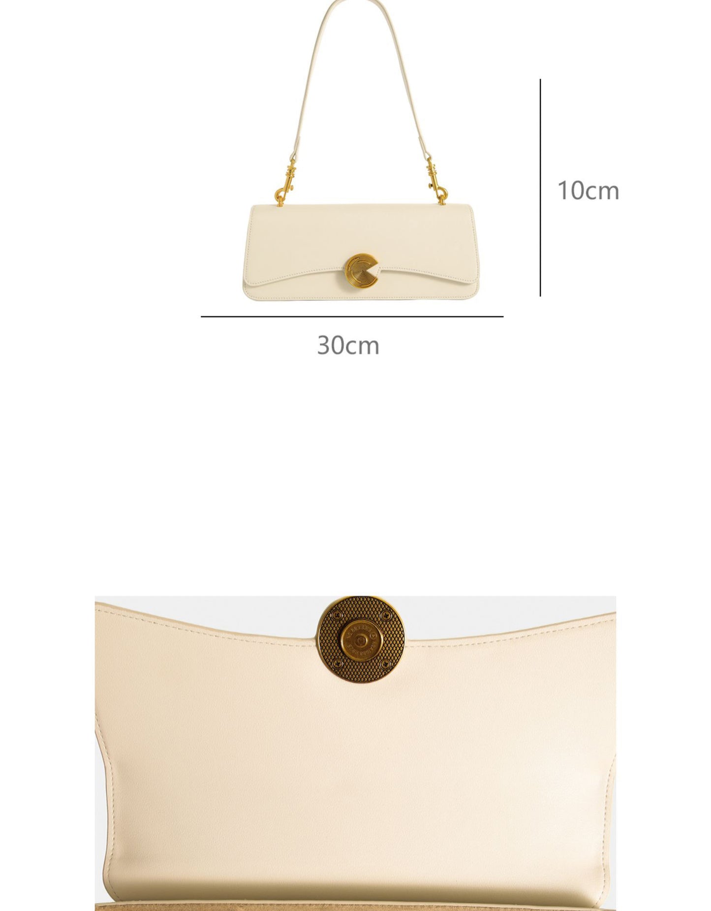 Calf Leather Hope Shoulder Bag