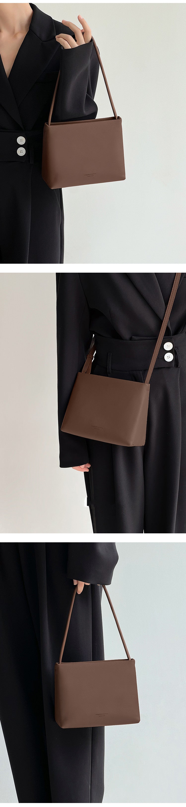 Calf Leather Vera Shoulder Bag