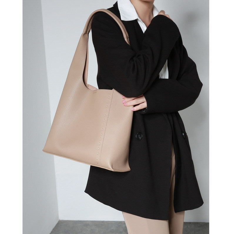 Calf Leather Mya Shoulder/Tote Bag