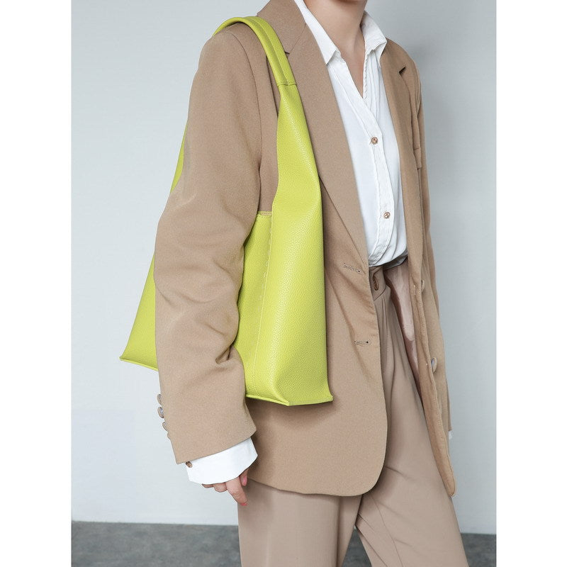 Calf Leather Mya Shoulder/Tote Bag