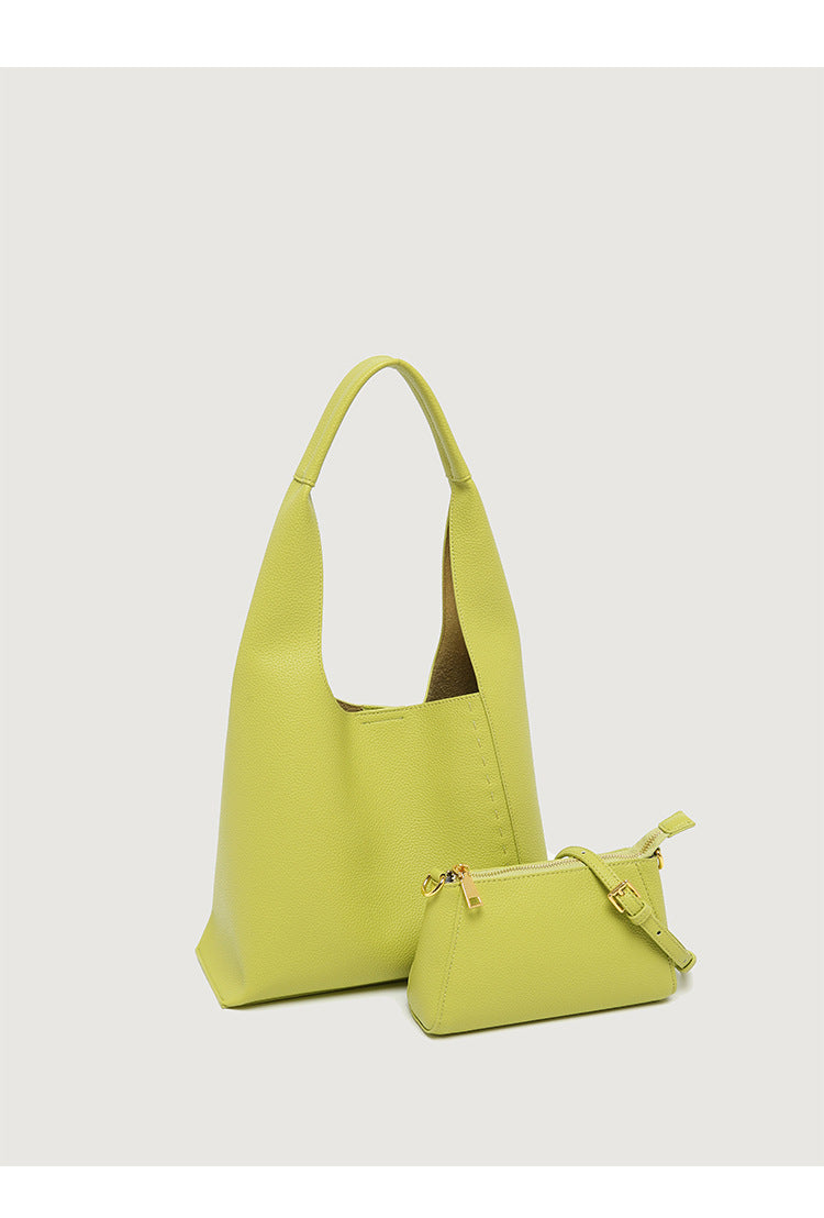 Calf Leather Mya Shoulder/Tote Bag