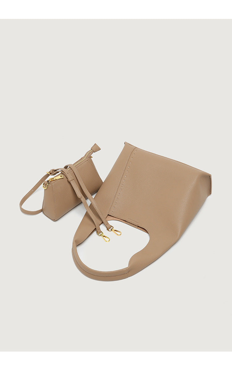 Calf Leather Mya Shoulder/Tote Bag