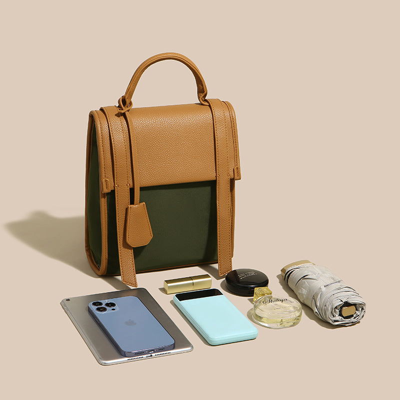 Calf Leather Jade Backpack