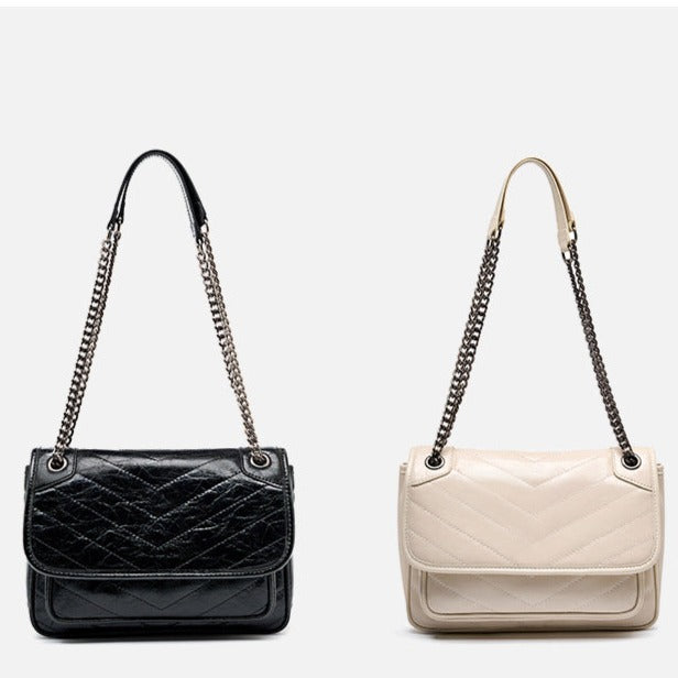 Calf Leather Willow Shoulder Bag