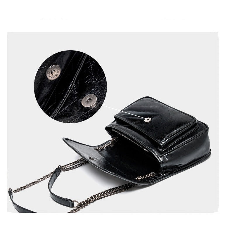 Calf Leather Willow Shoulder Bag