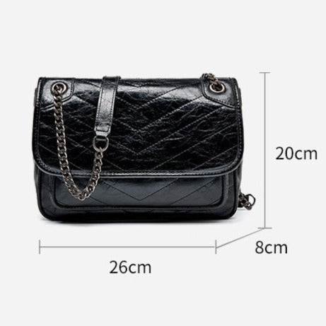 Calf Leather Willow Shoulder Bag
