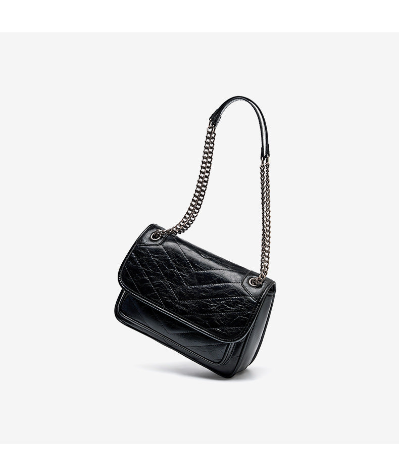 Calf Leather Willow Shoulder Bag