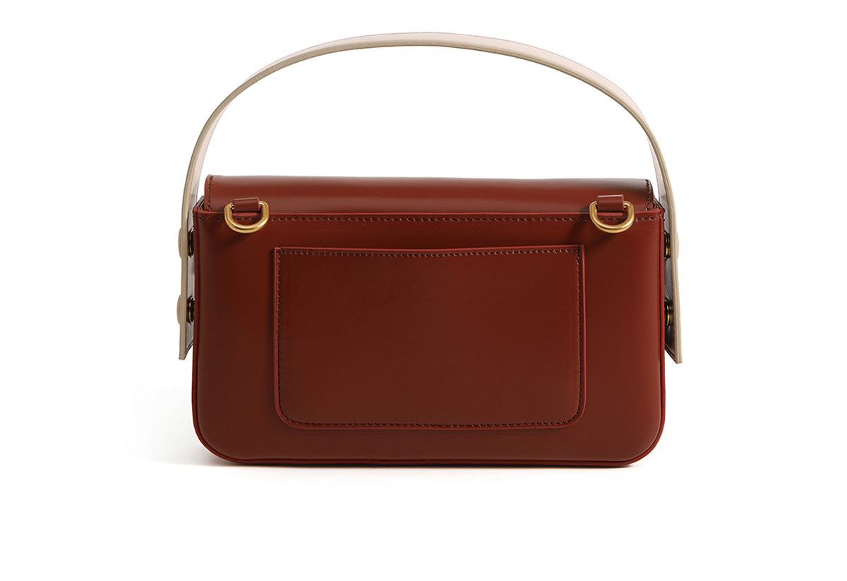 Riley Top Handle Bag - Caramel