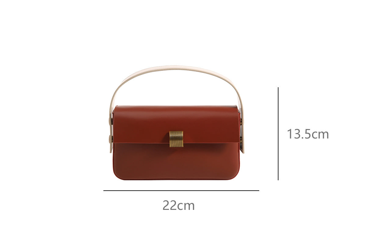 Riley Top Handle Bag - Caramel