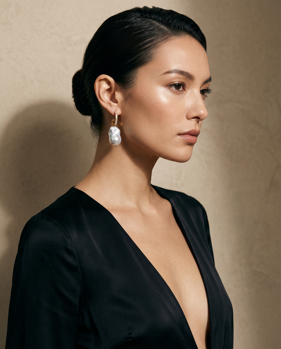 Baroque Pearls Earrings