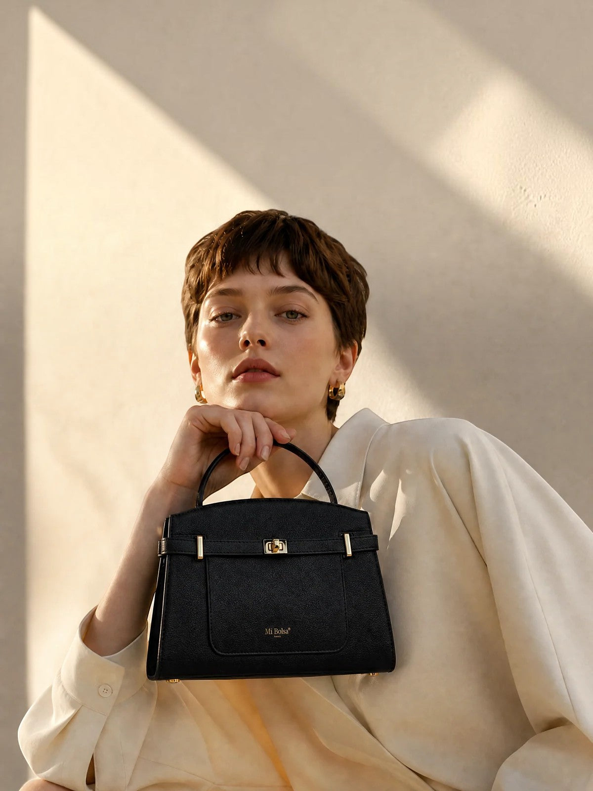 Manhattan Top Handle - Black