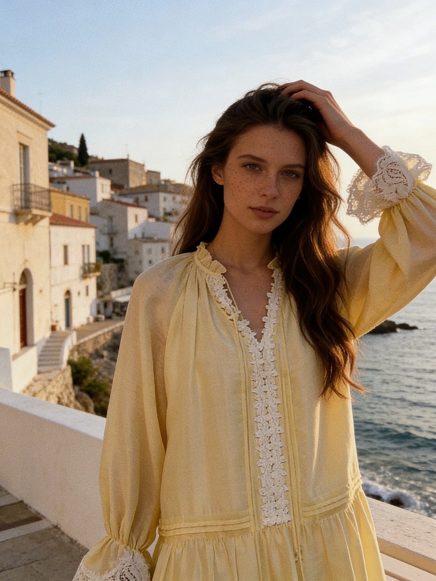 Flora Embroidery Dress