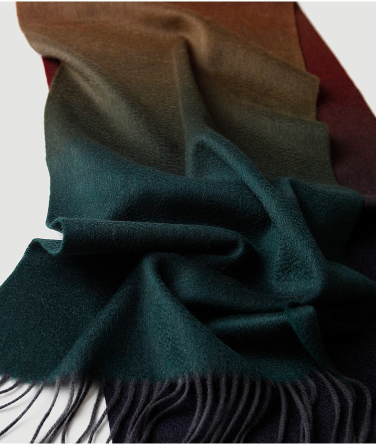 100% Mongolia Cashmere Rita Scarves (Double Sides)