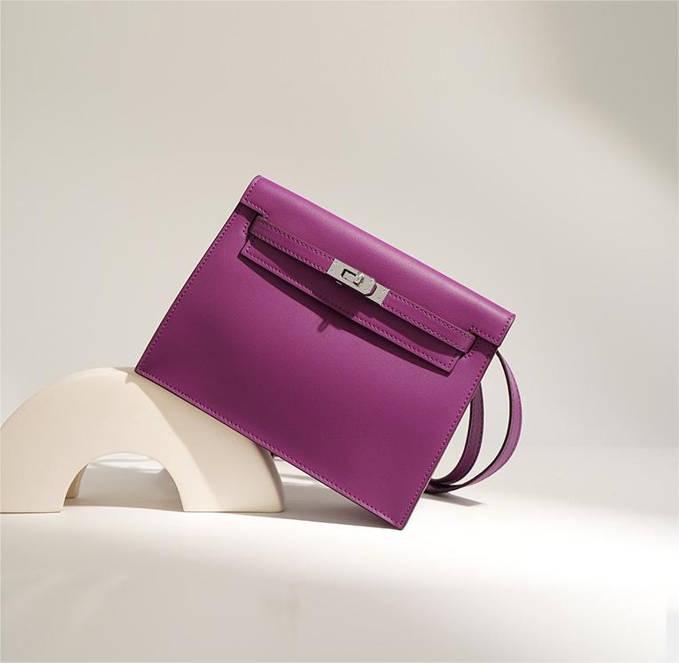 First Layer Cowhide Vedetta Midi Bag
