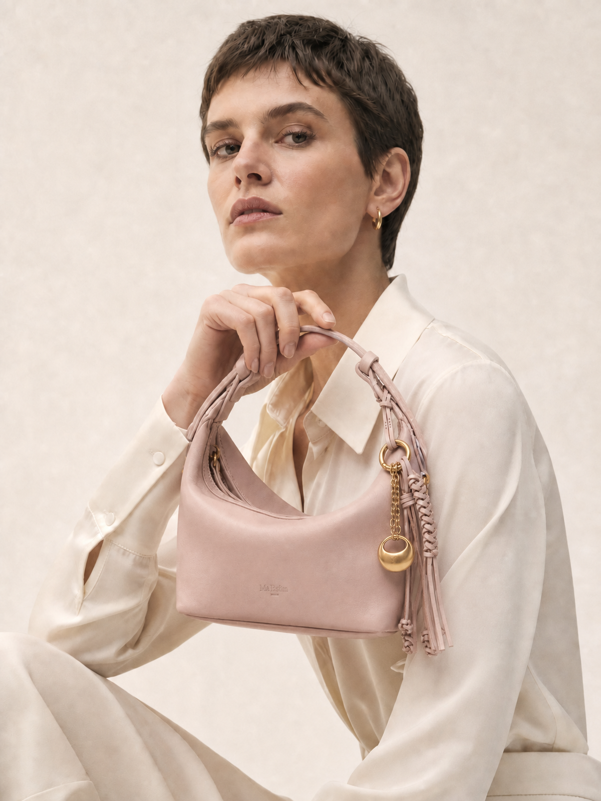 Camilla Half Moon - Baby Pink