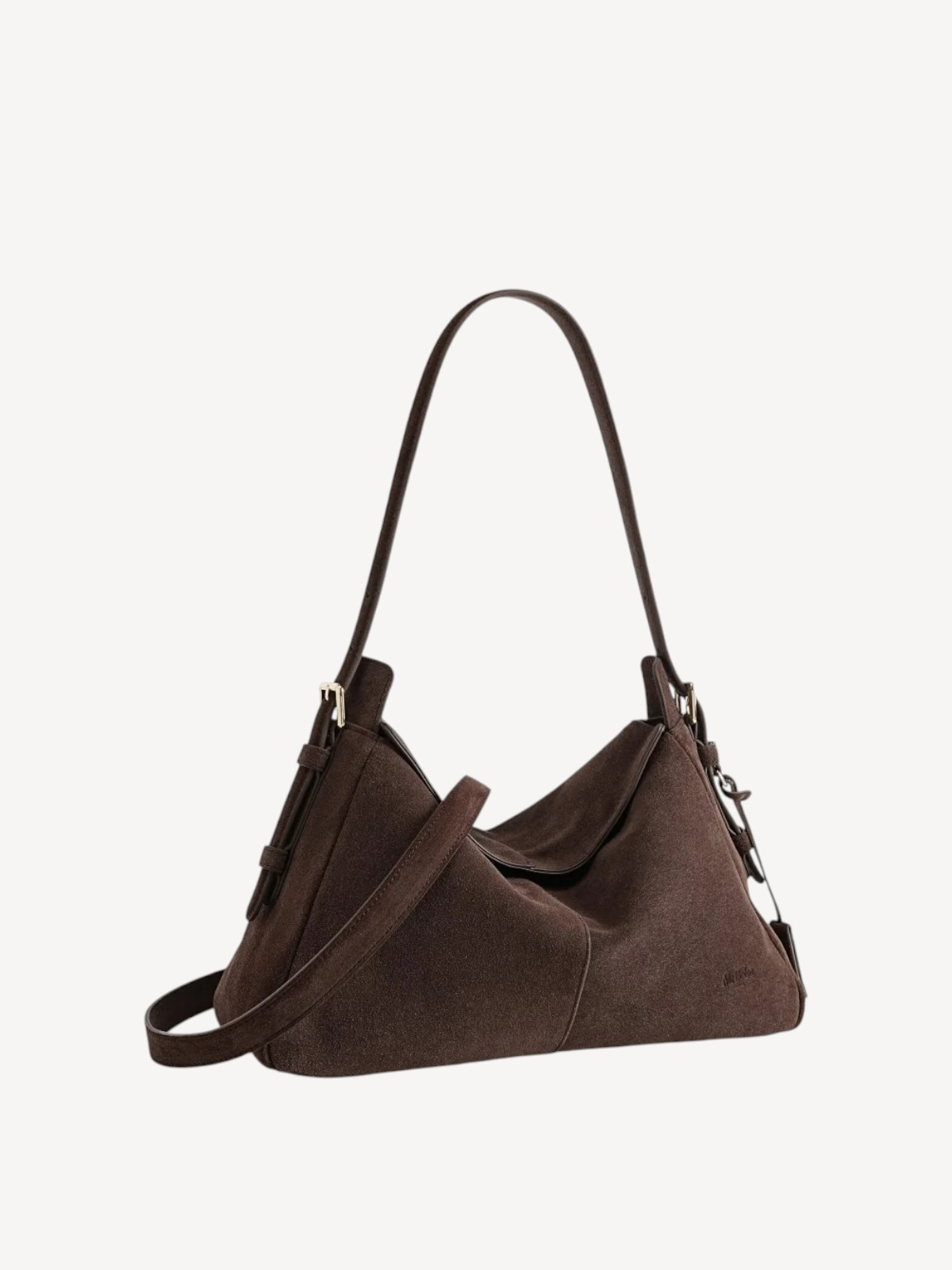 Madolyn Shoulder - Suede Mocha
