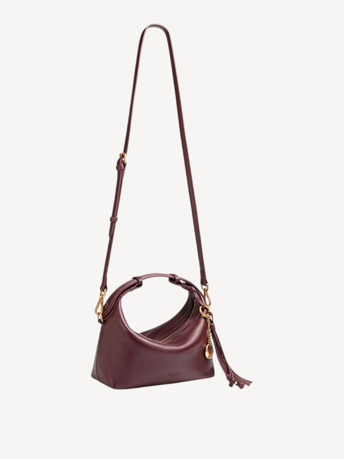 Camilla Half Moon - Burgundy