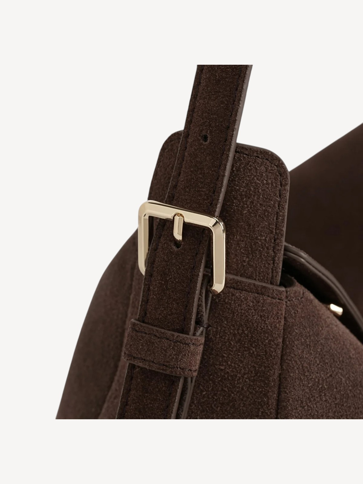 Madolyn Shoulder - Suede Mocha