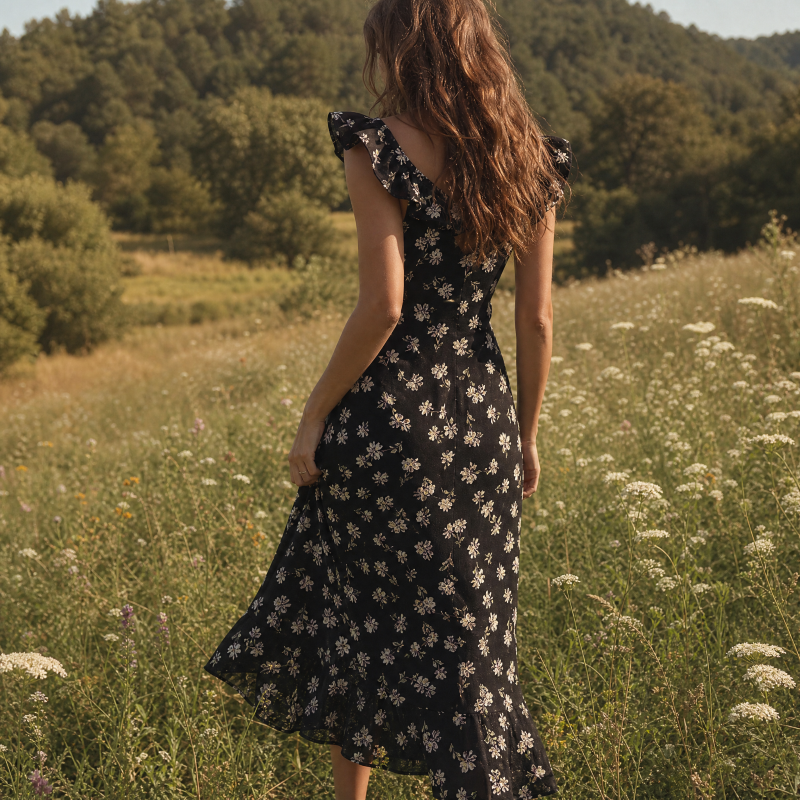 Floral Midi Dress