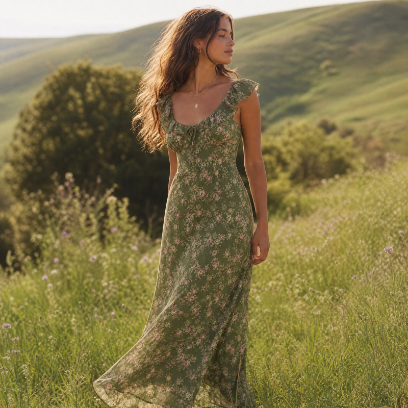 Floral Midi Dress