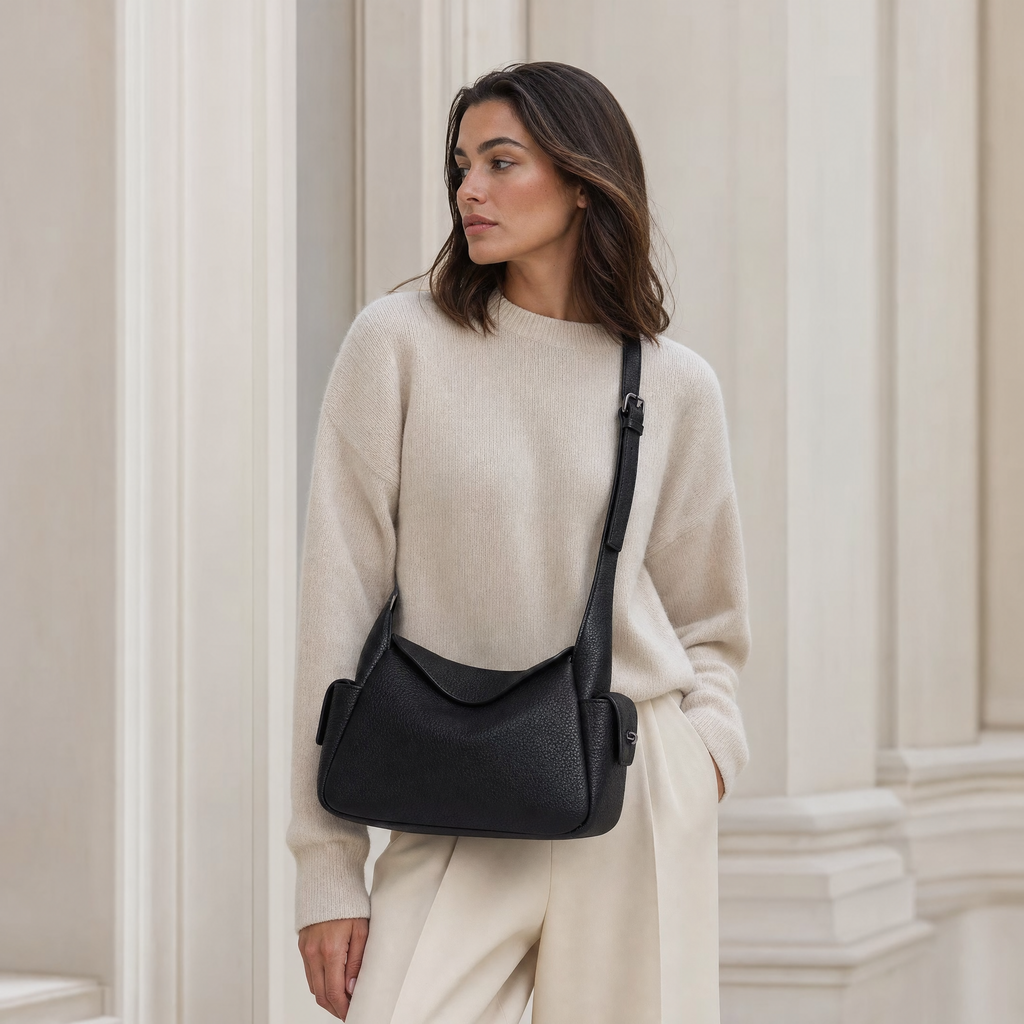 Seoul Shoulder Bag - Black
