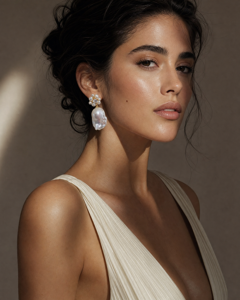 Baroque Pearls Earrings