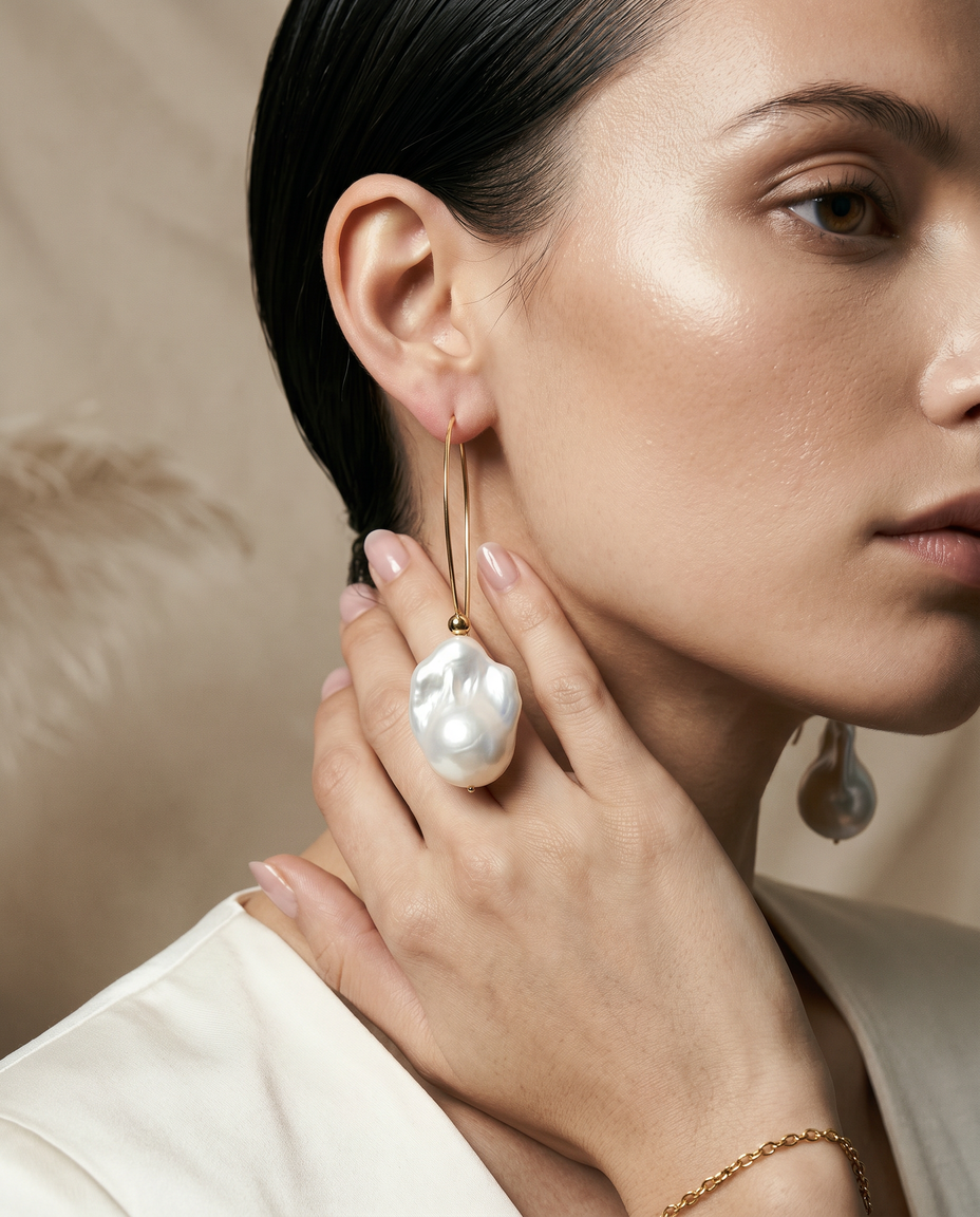 Baroque Pearls Earrings
