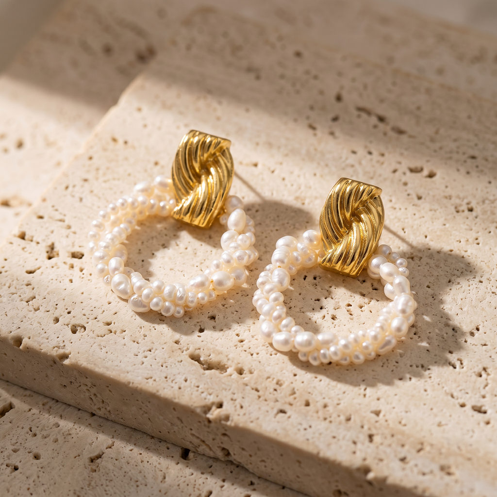 Baroque Pearls Earrings