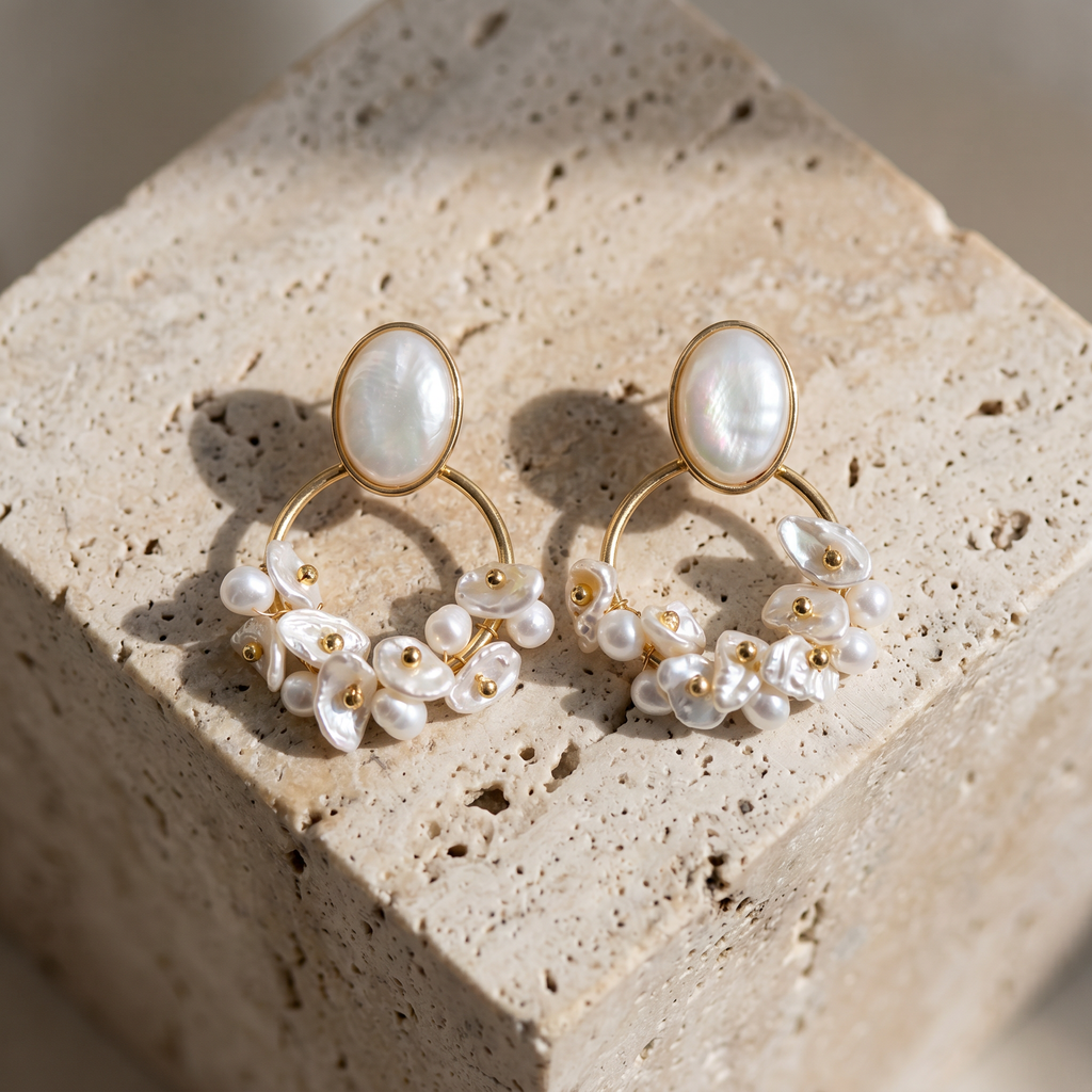 Baroque Pearls Earrings