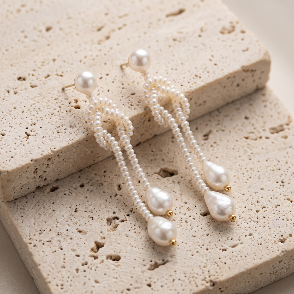 Baroque Pearls Earrings