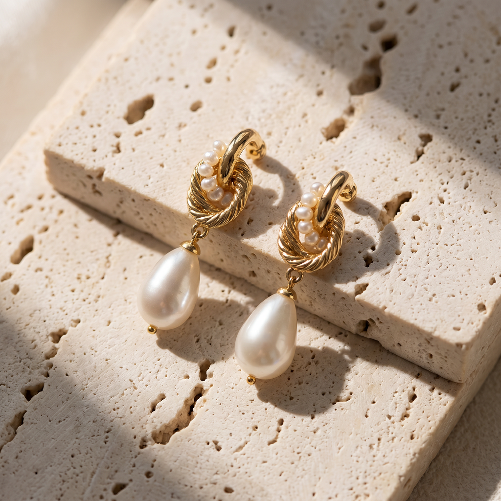Baroque Pearls Earrings