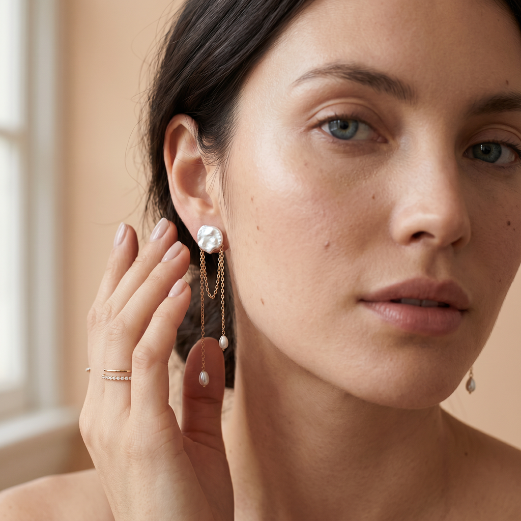 Baroque Pearls Earrings