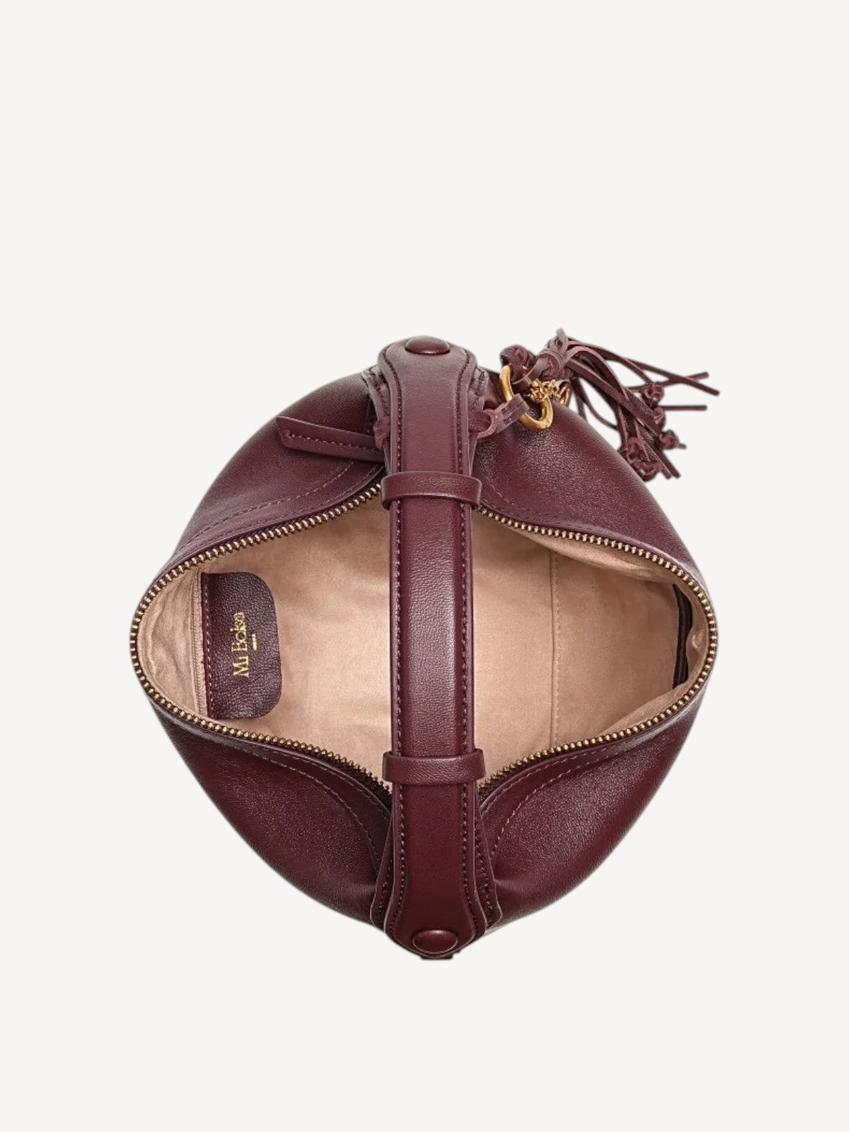 Camilla Half Moon - Burgundy