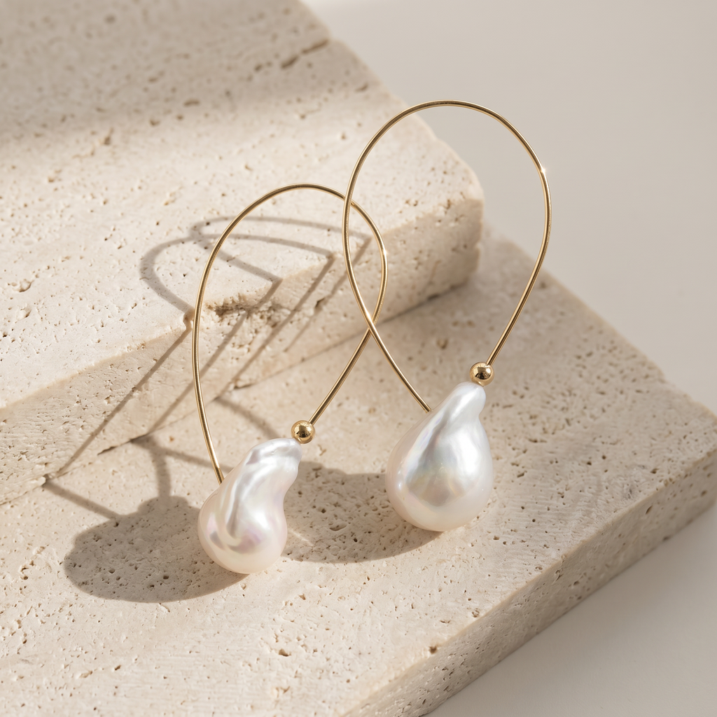 Baroque Pearls Earrings