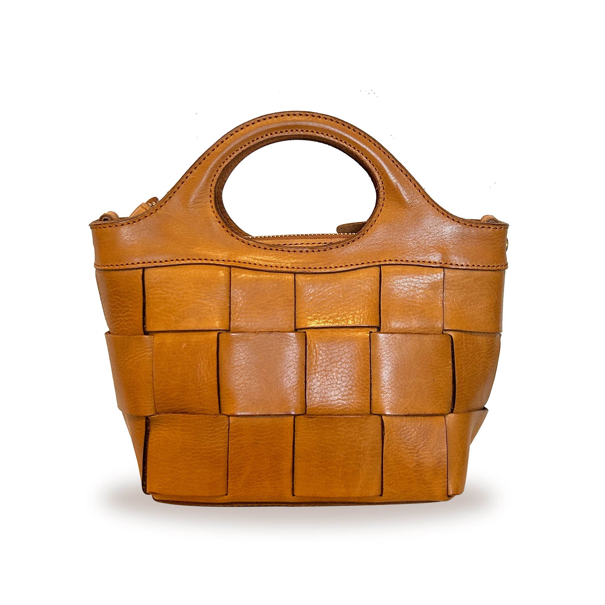 Genuine Vegetable Tanned Leather Anya Tote/Shoulder/Crossbody Bag